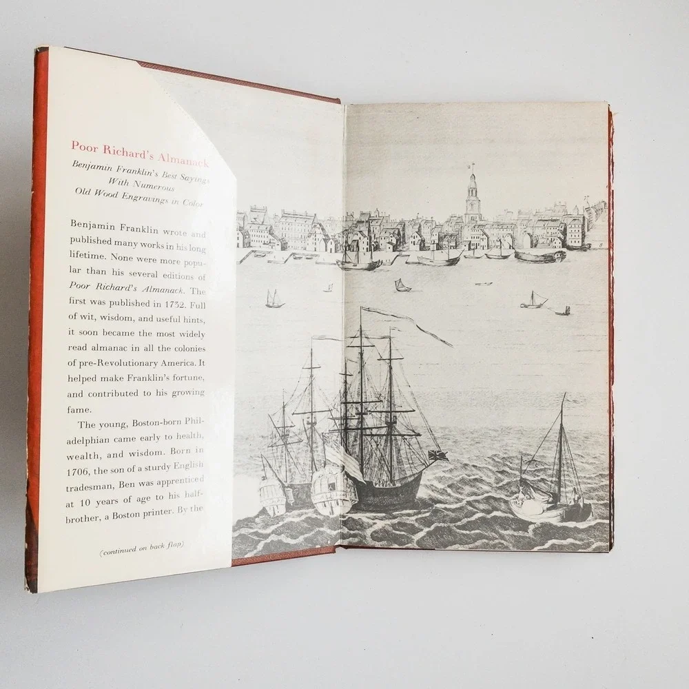 Poor Richard's Almanack Benjamin‎ Franklin 1967 Hardcover Hallmark